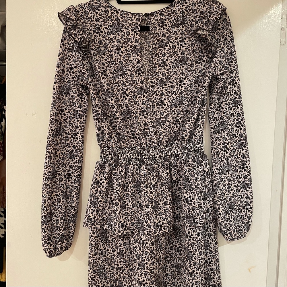 Miss Selfridge Paisley Tiered Dress